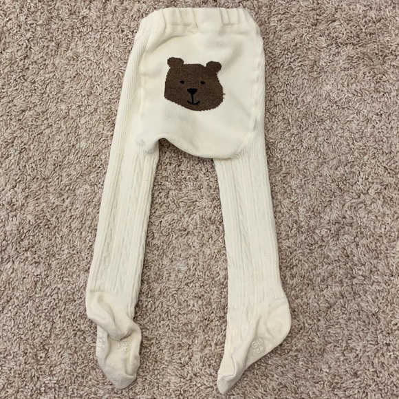 infant cable knit tights